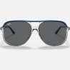 Ray Ban Bill Blue on Transparent