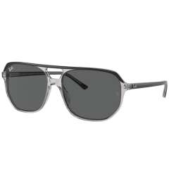 Ray Ban Bill One Dark Grey on Transparent Grey