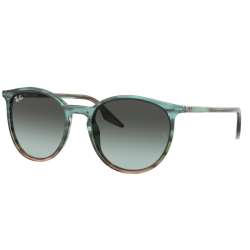 Ray Ban RB2204 Striped Blu Gradient Green