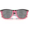 Oakley Frogskins Hybrid Matte Black / Neon Pink