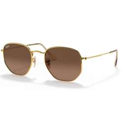 Ray Ban Hexagonal Arista Gradient Brown