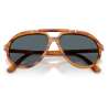 Persol 0202 Striped Brown - Senna Series