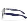 New Wayfarer Top Matte Blue on Transparent