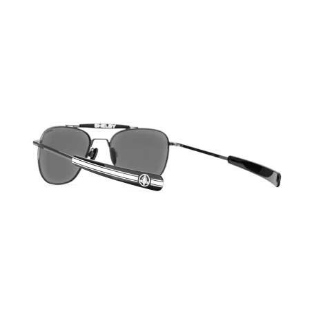 Randolph X Shelby - Aviator II - Black Chrome & Apex Gray