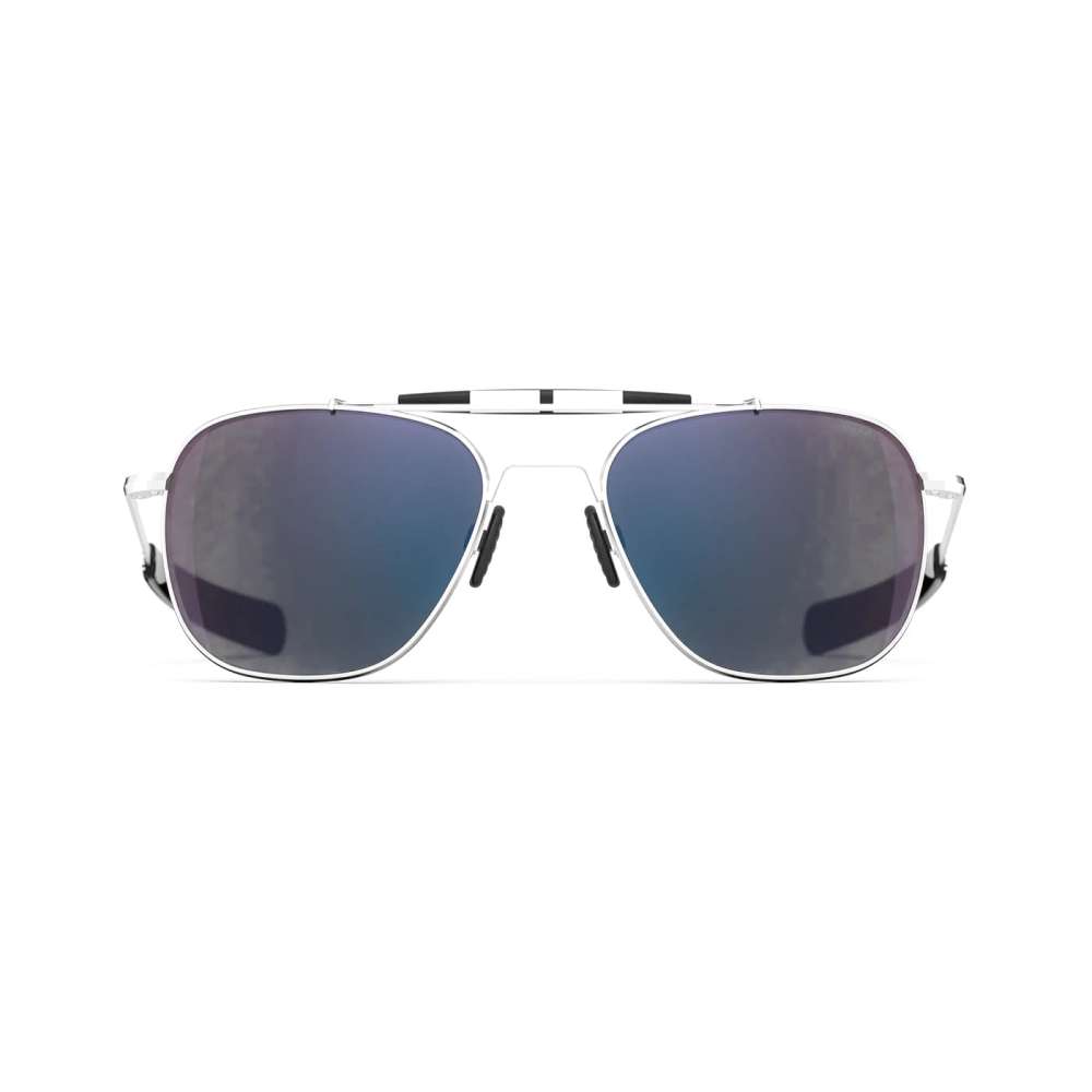 Randolph X Shelby - Aviator II - Matte Chrome & Apex Gray