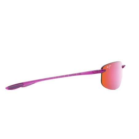 Maui Jim Ho'okipa Shiny Trans Cyclamen Pink