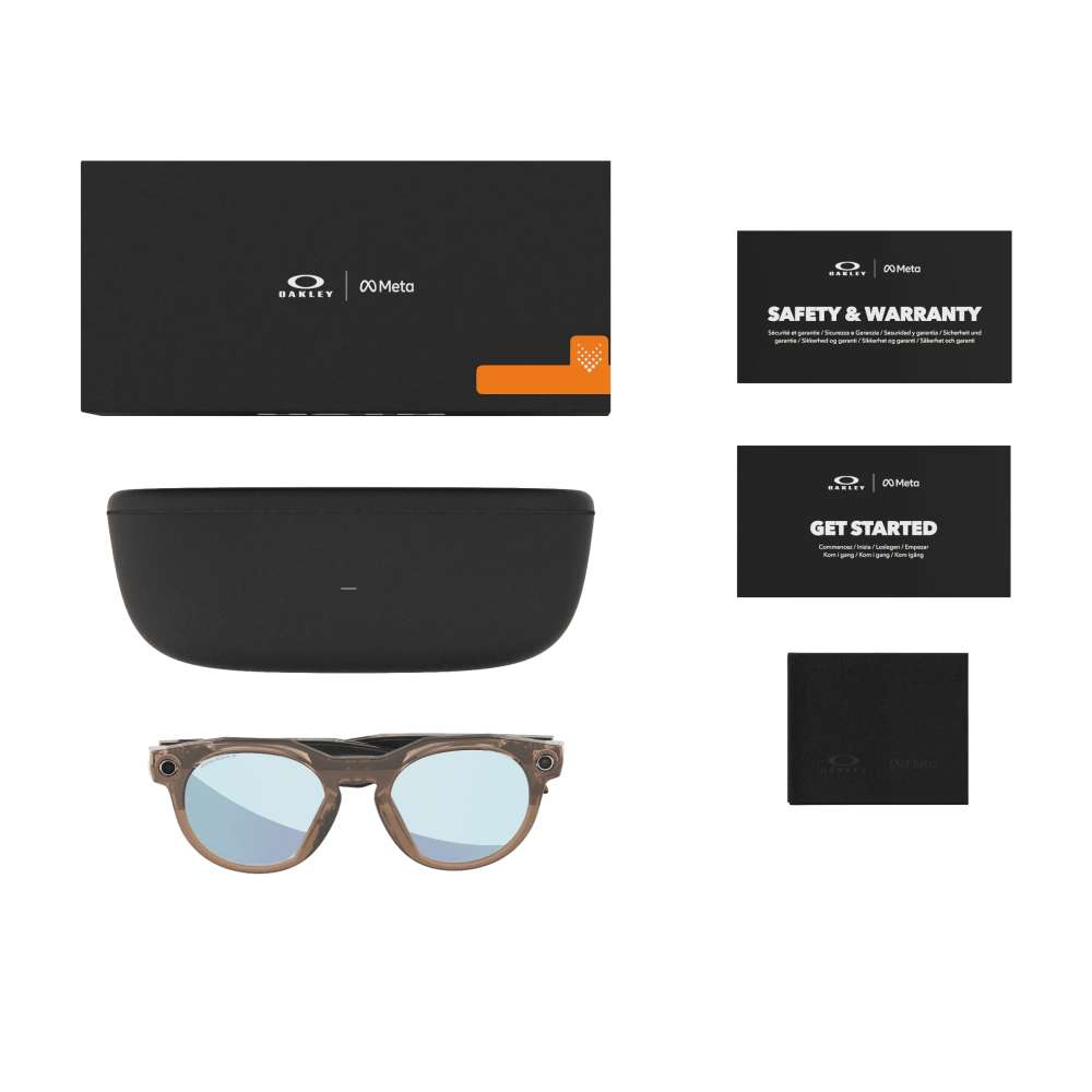 Oakley Meta HSTN Brown Smoke Prizm Polarized