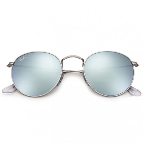 Ray Ban Round Metal Silver