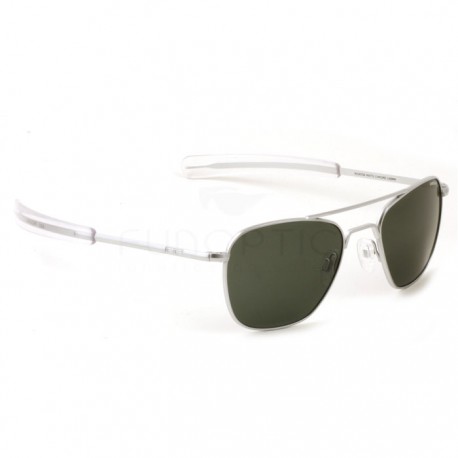 Aviator Matte Chrome Bayonet Agx Polarisé