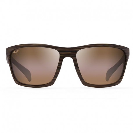 Maui Jim Makoa Matte Brown Wood Grain